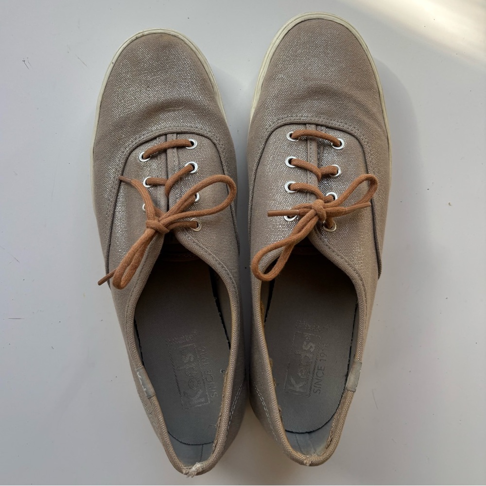 Keds Brown Shimmer Sneakers Size 9